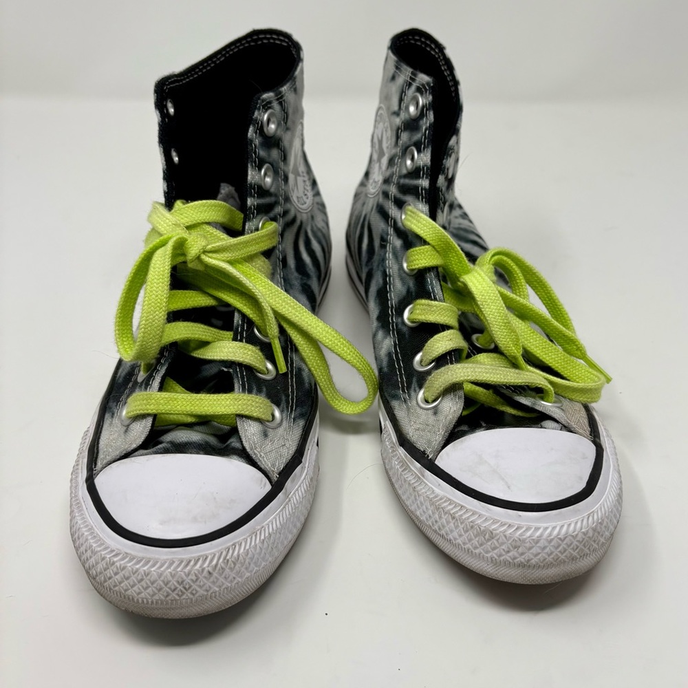 Tie Dye Converse High Tops Size 8